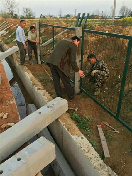 永康滬昆鐵路貴州段防護柵欄護欄網項目圖片2